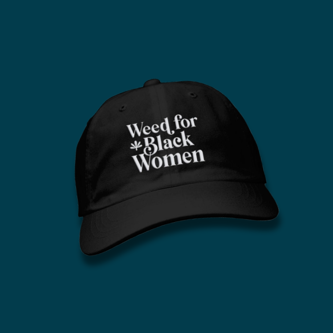 Weed For Black Women Logo Cap