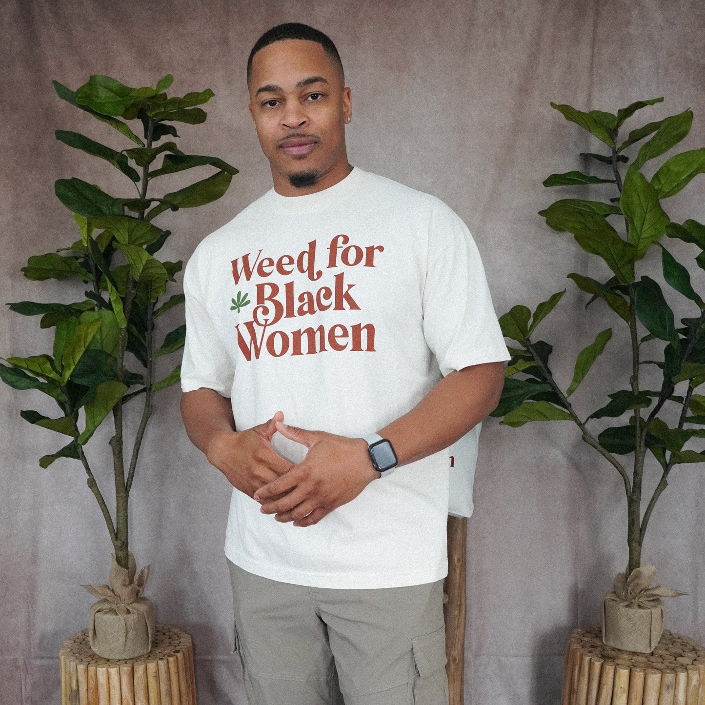 Weed For Black Women Logo T-Shirt